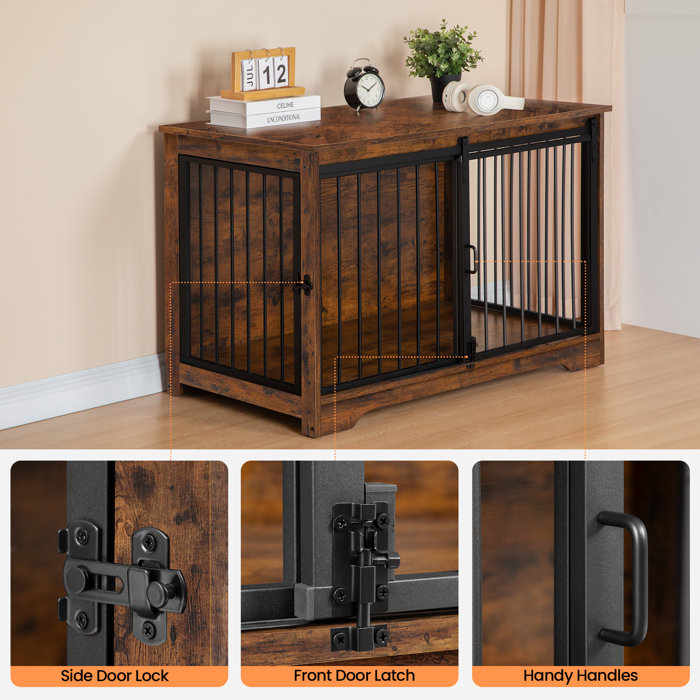 Tucker Murphy Pet™ Furniture Style Dog Crate, HeavyDuty Dog Kennels